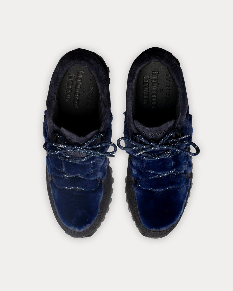 Tarvas x Engineered Garments Forest Bather Navy Low Top Sneakers - 2