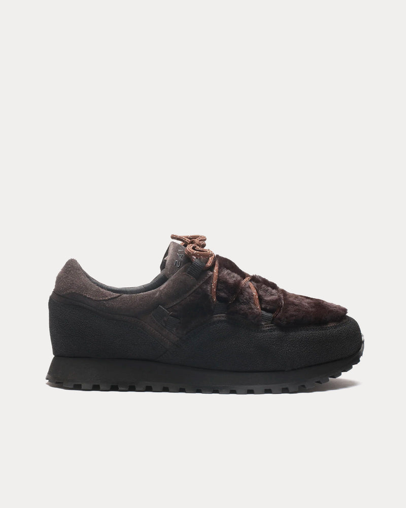 Tarvas x Engineered Garments Forest Bather Brown Low Top Sneakers - 1