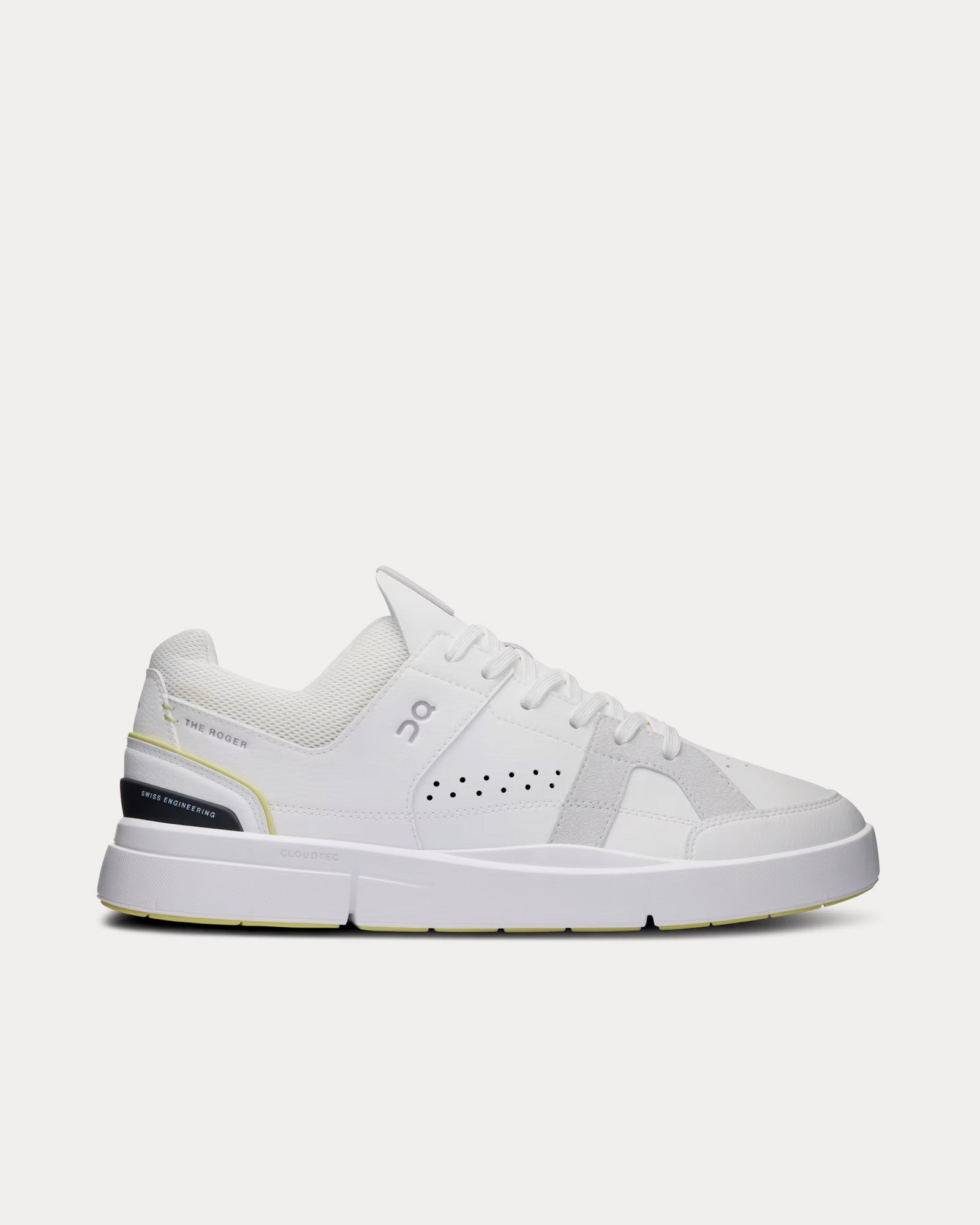 On Running The Roger Clubhouse White / Acacia Low Top Sneakers - 1