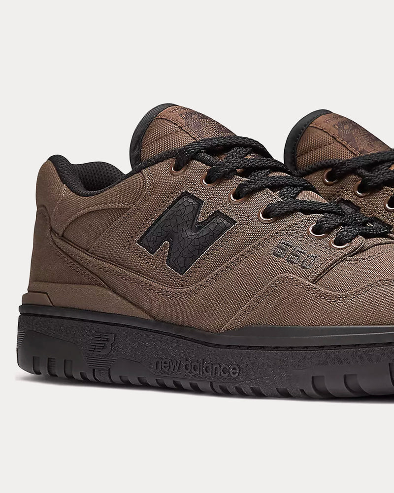 New Balance x thisisneverthat BB550 Brown / Black Low Top Sneakers - 4