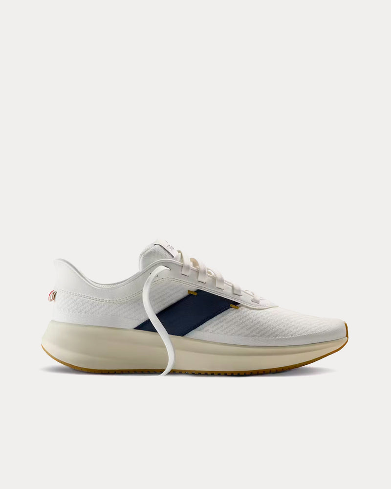 Tracksmith Eliot Runner Ivory / Navy Running Shoes - 1