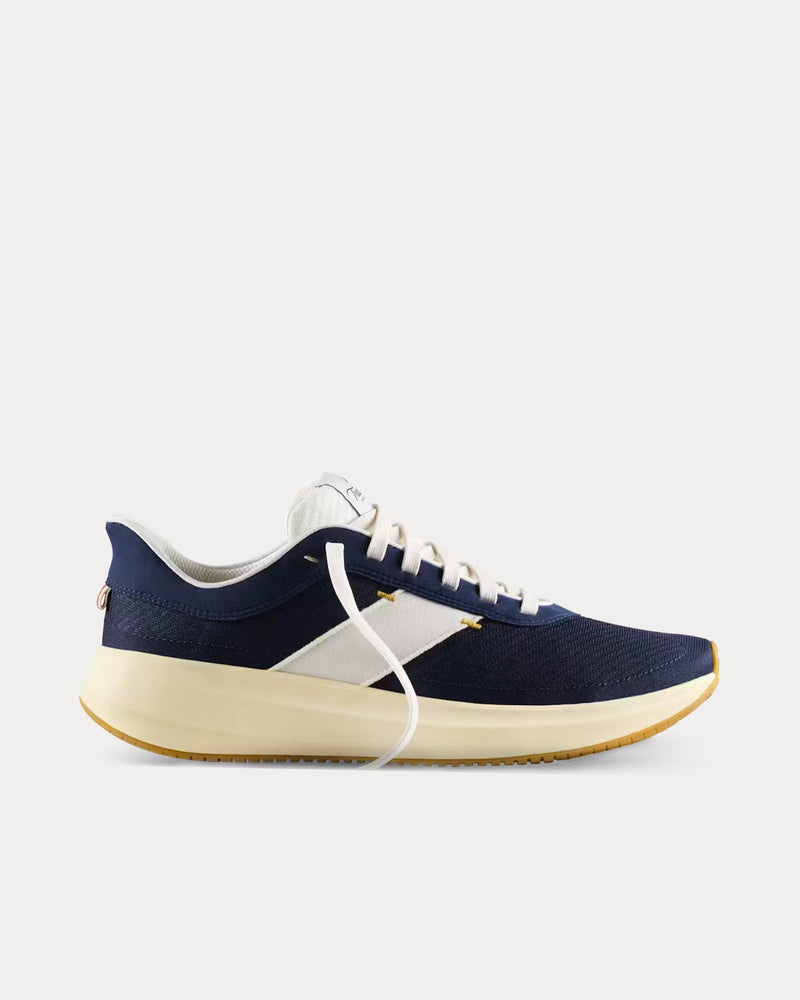 Tracksmith Eliot Runner Navy / Ivory Running Shoes - 1