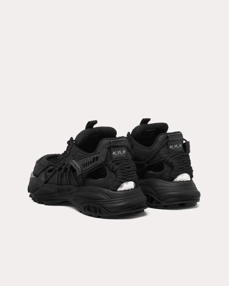 Versace Mercury M_VS_01 Black Low Top Sneakers - 4