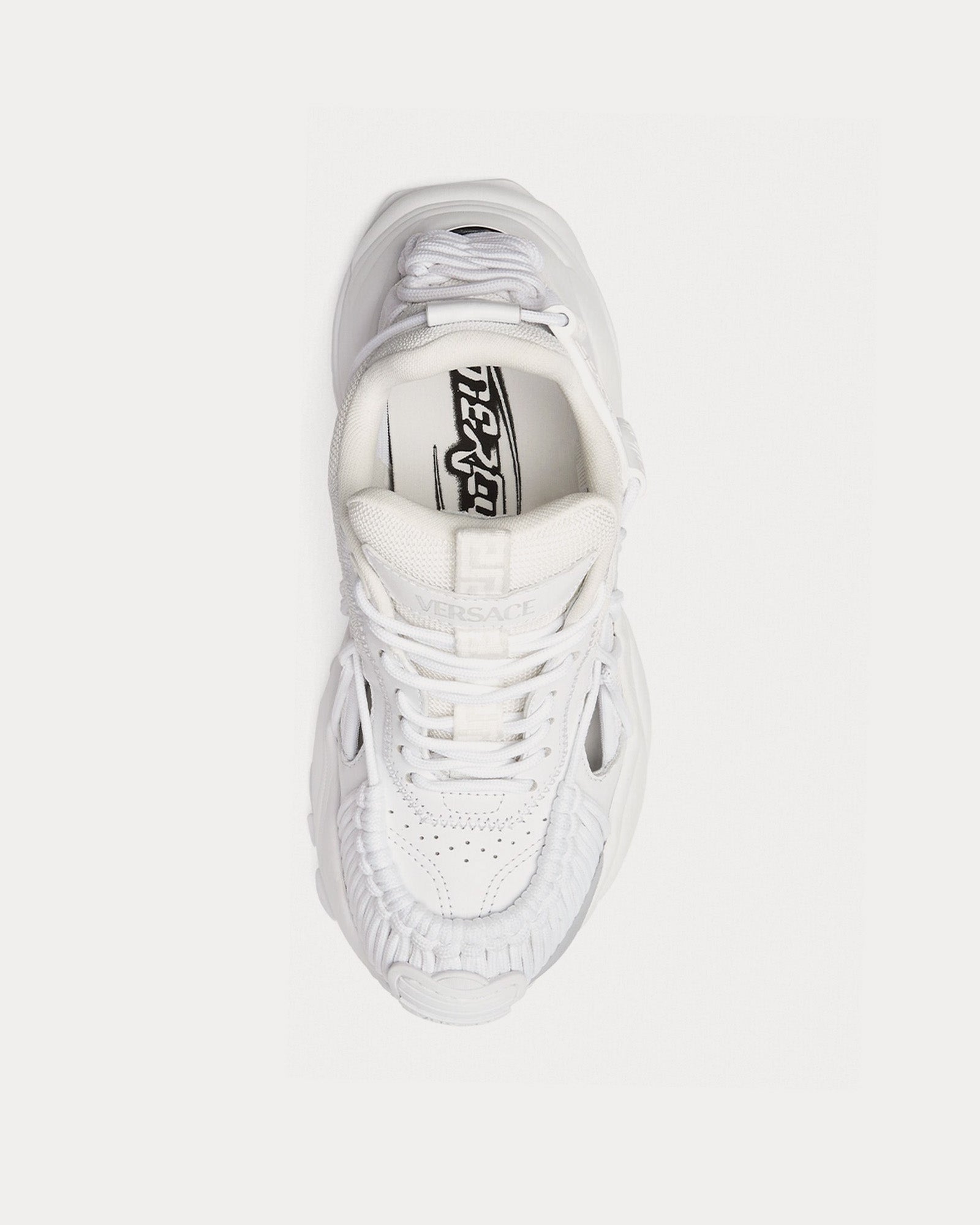 Versace Mercury M_VS_01 White Low Top Sneakers - 2