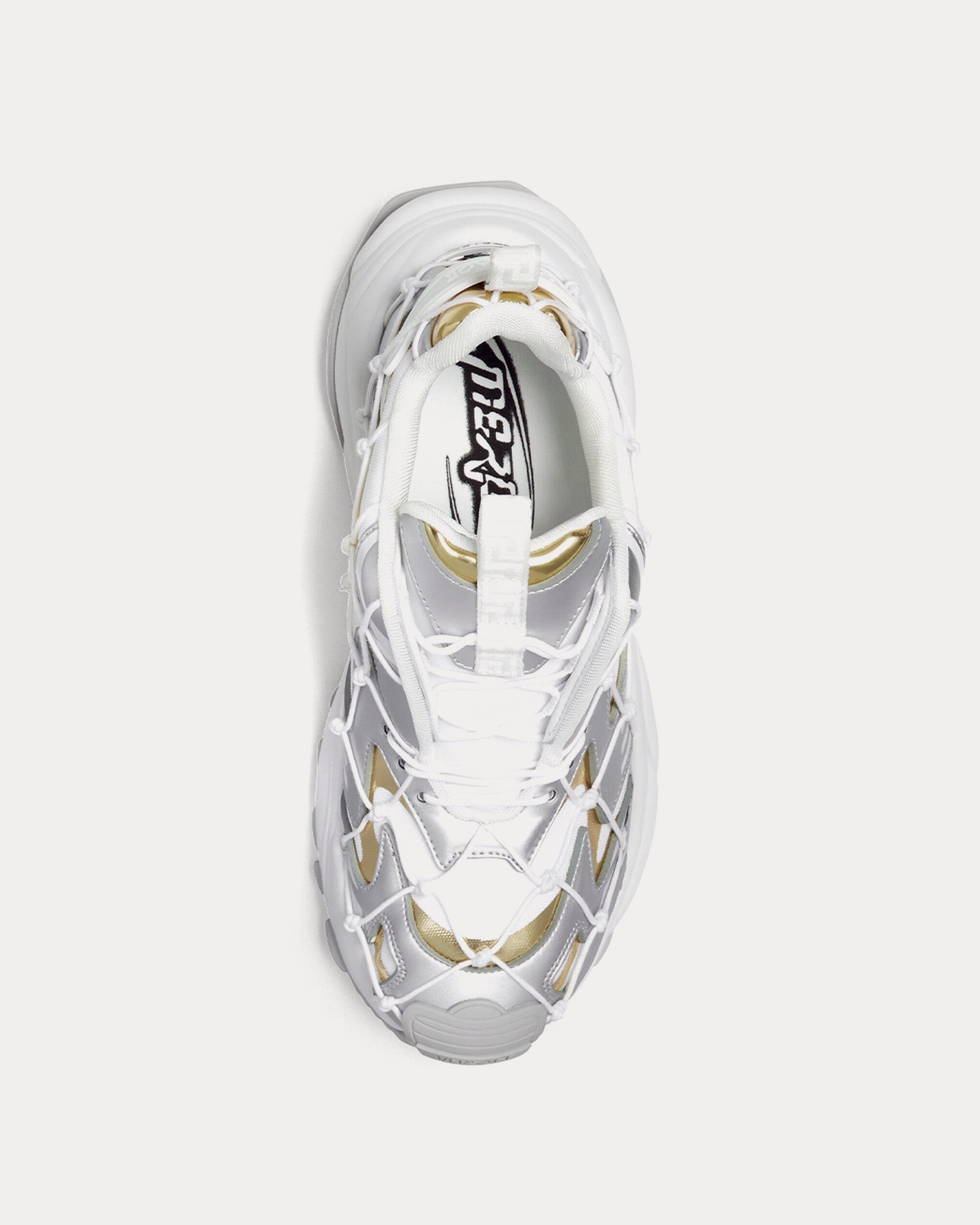 Versace Mercury M_VS_03 White Black Low Top Sneakers - 2