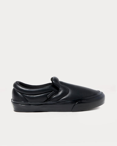 Vans x Proenza Schouler Puffy Black Slip On Sneakers