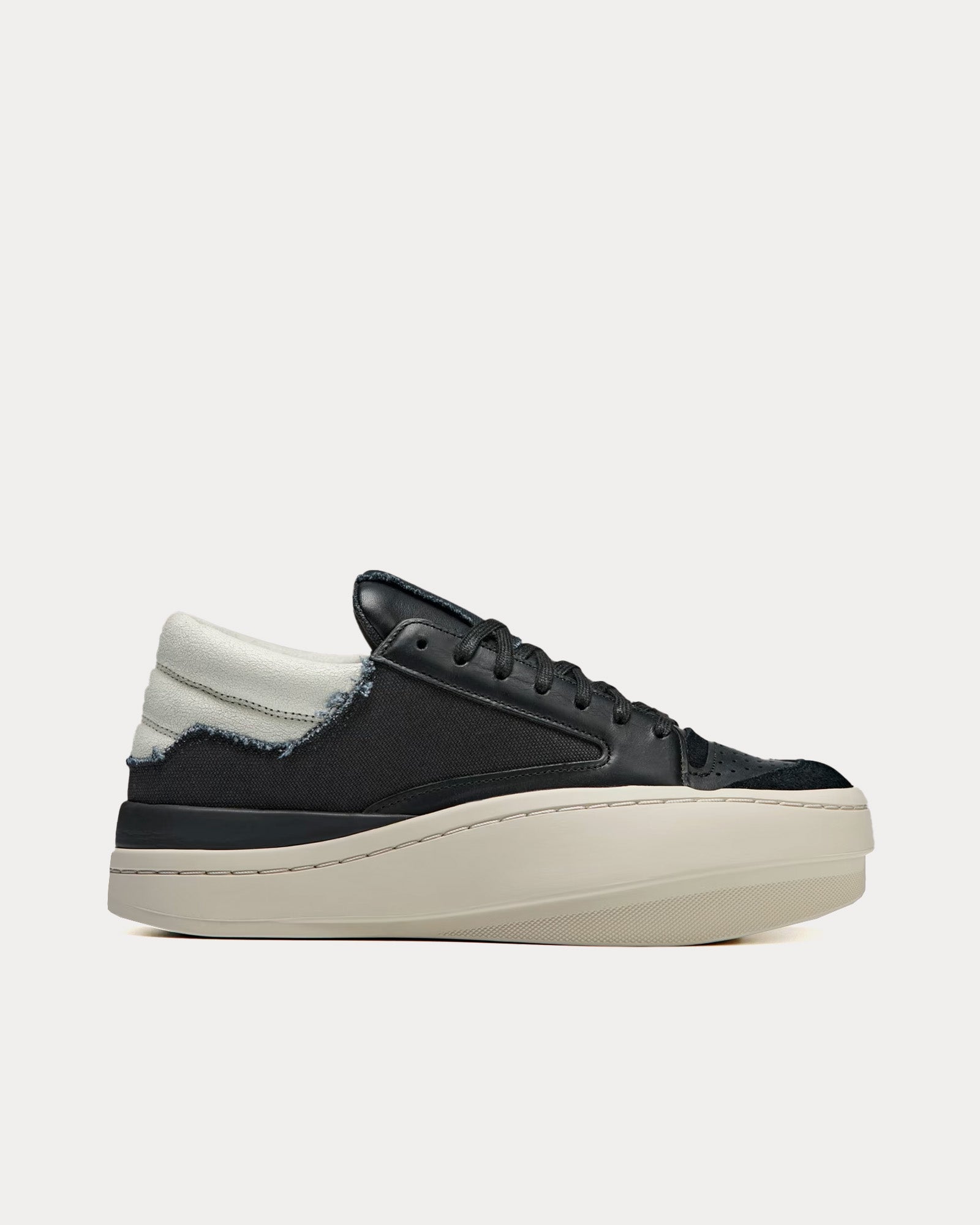 Y-3 Centennial Lo Black / Bliss / Off White Low Top Sneakers - 1