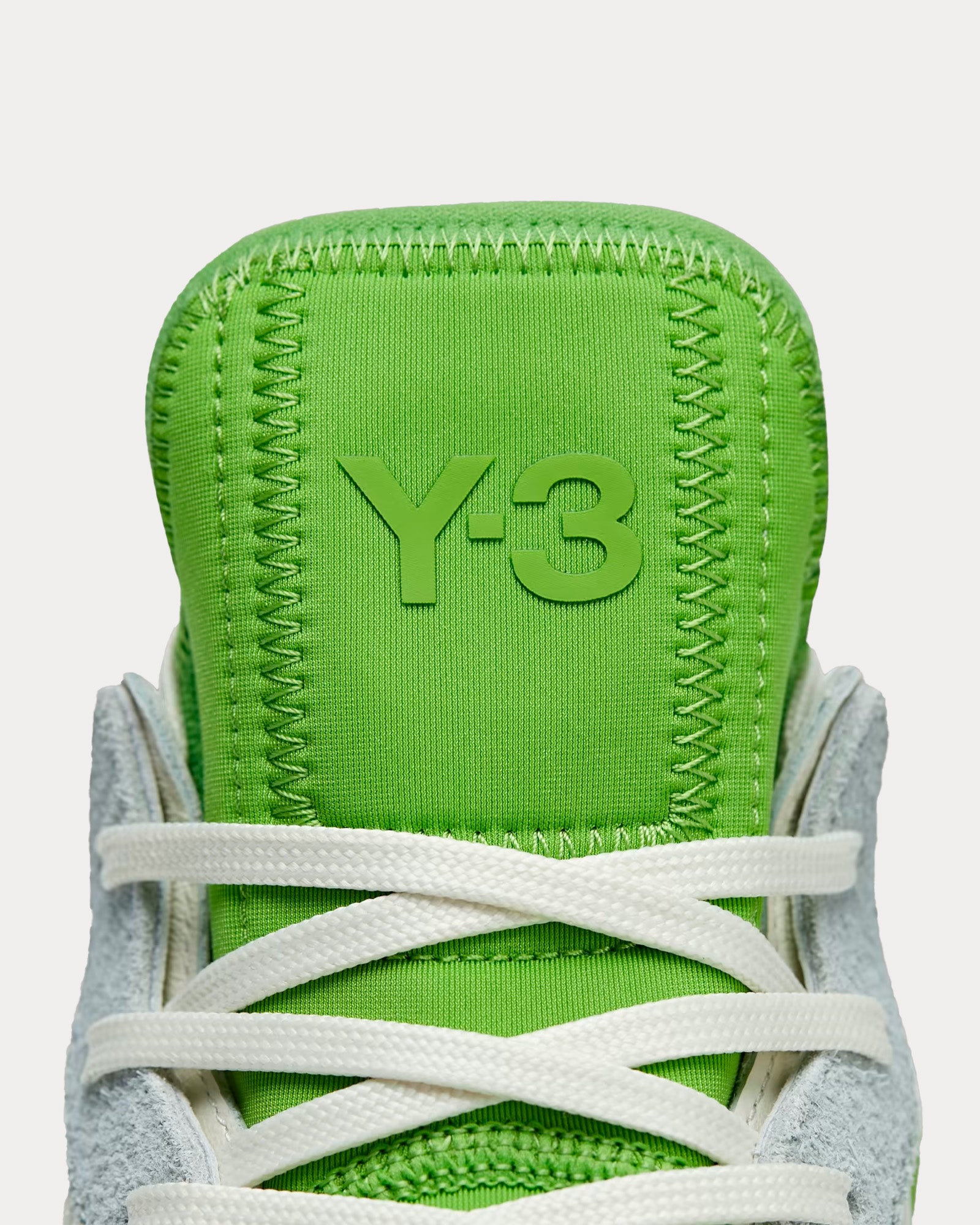 Y-3 Kaiwa Off White / Team Rave Green / Wonder Silver Low Top Sneakers - 2