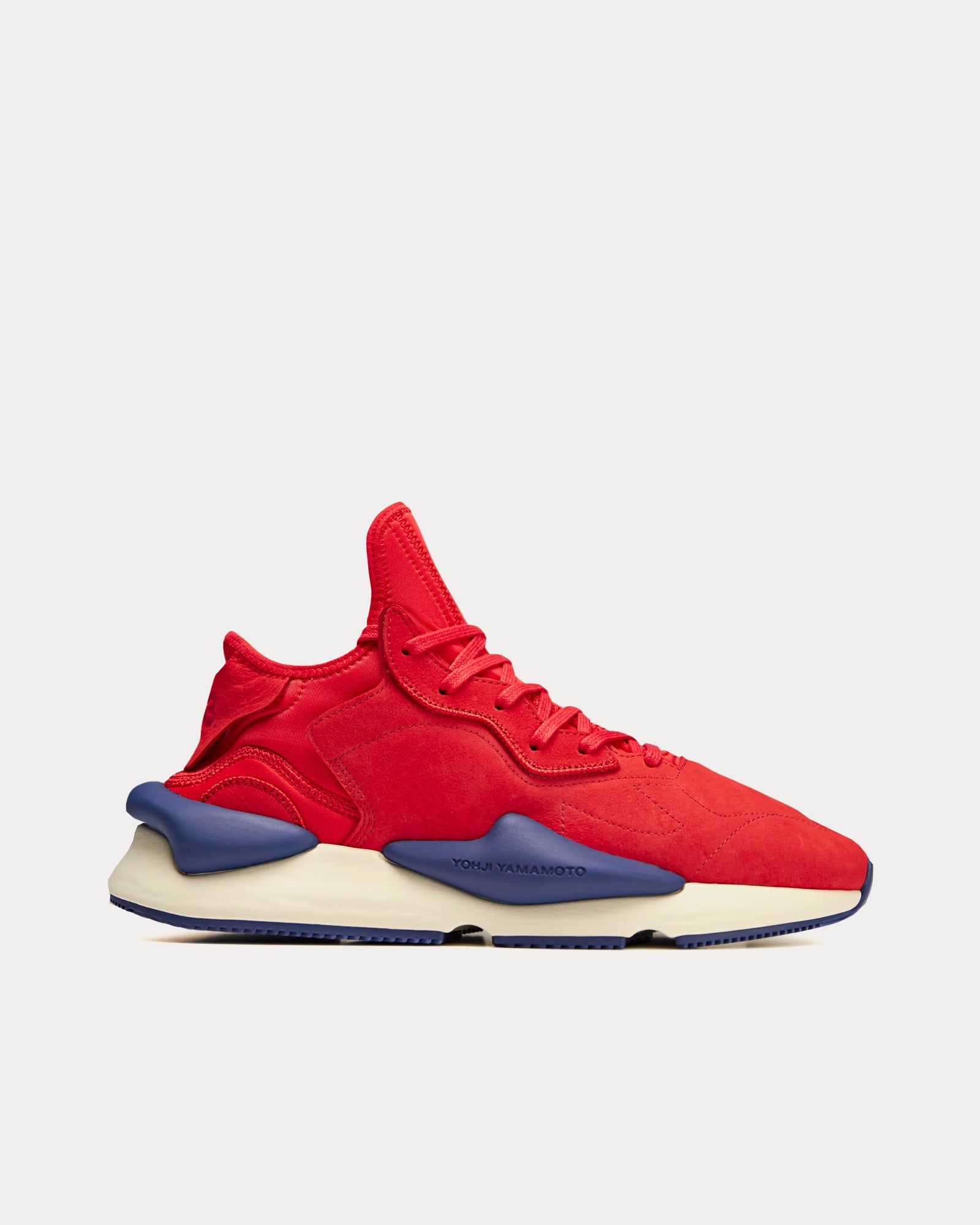 Y-3 - Kaiwa Unity Ink / Lush Red / Off White Low Top Sneakers