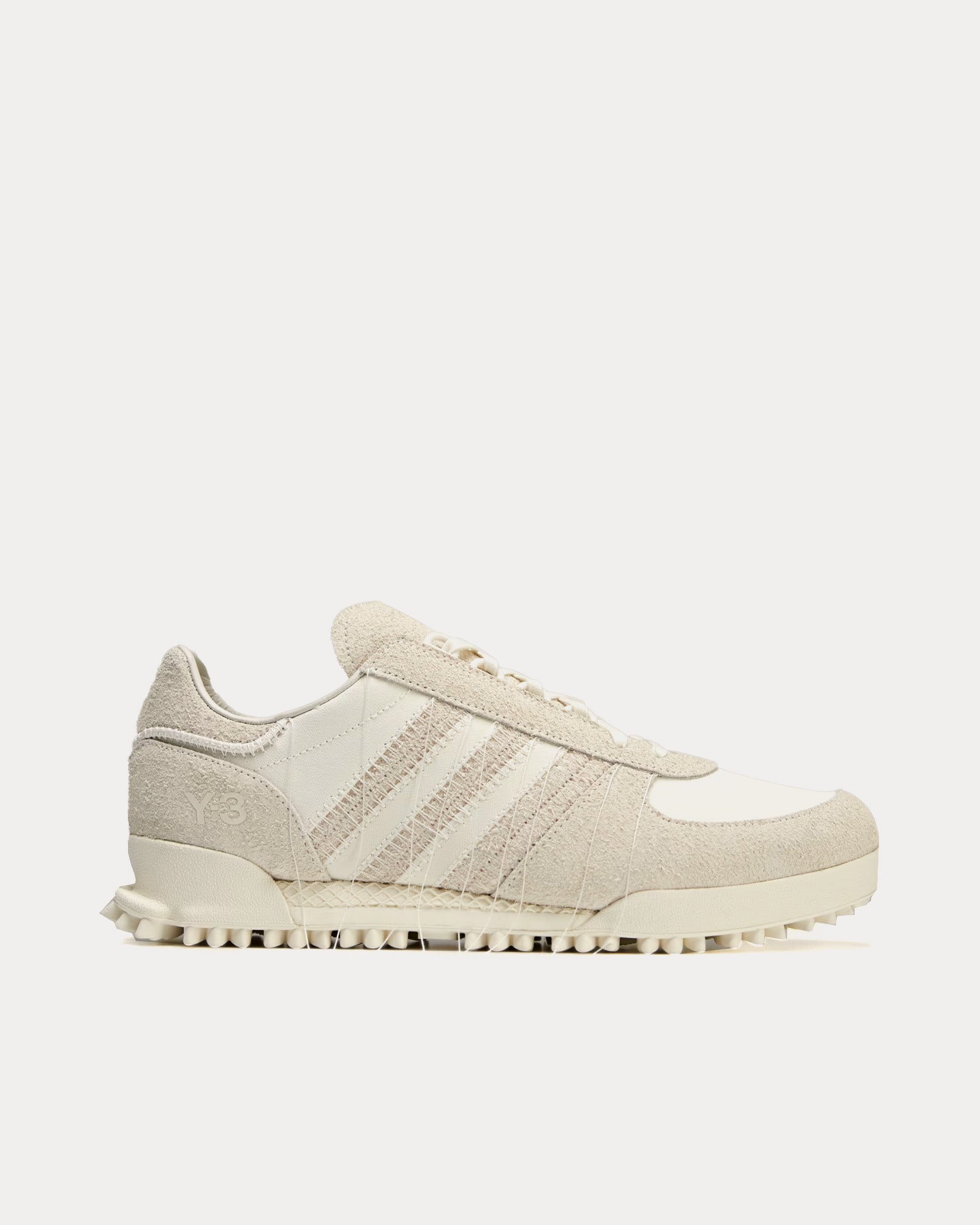 Y-3 Marathon Trail Off White / Off White / Off White Low Top Sneakers - 1