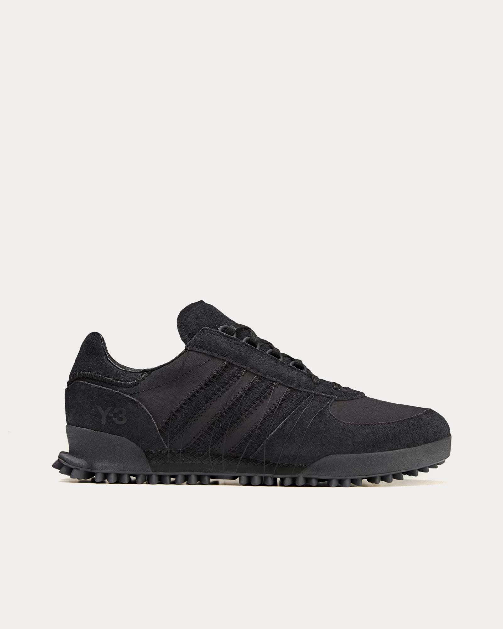 Y-3 Marathon Trail Black / Black / Black Low Top Sneakers - 1