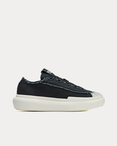 Y-3 Nizza Low Black / Black / Off White Low Top Sneakers