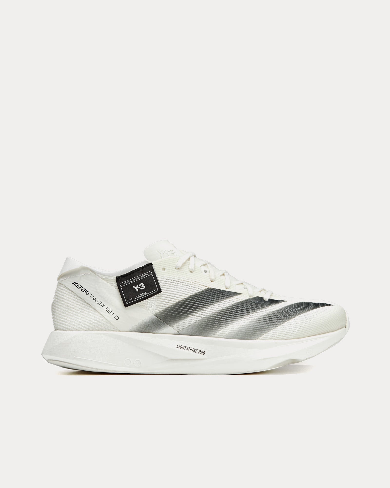 Y-3 Takumi Sen 10 Off White / Off White / Black Running Shoes - 1