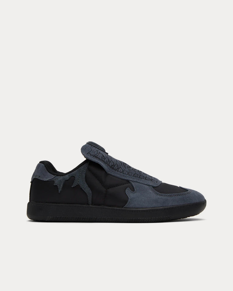 Youths in Balaclava Youths Army Black Slip On Sneakers - 1