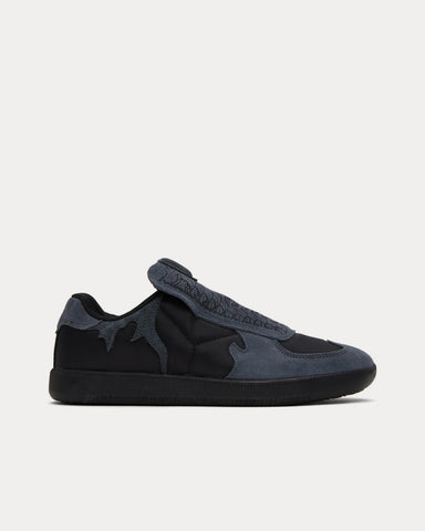 Youths in Balaclava Youths Army Black Slip On Sneakers