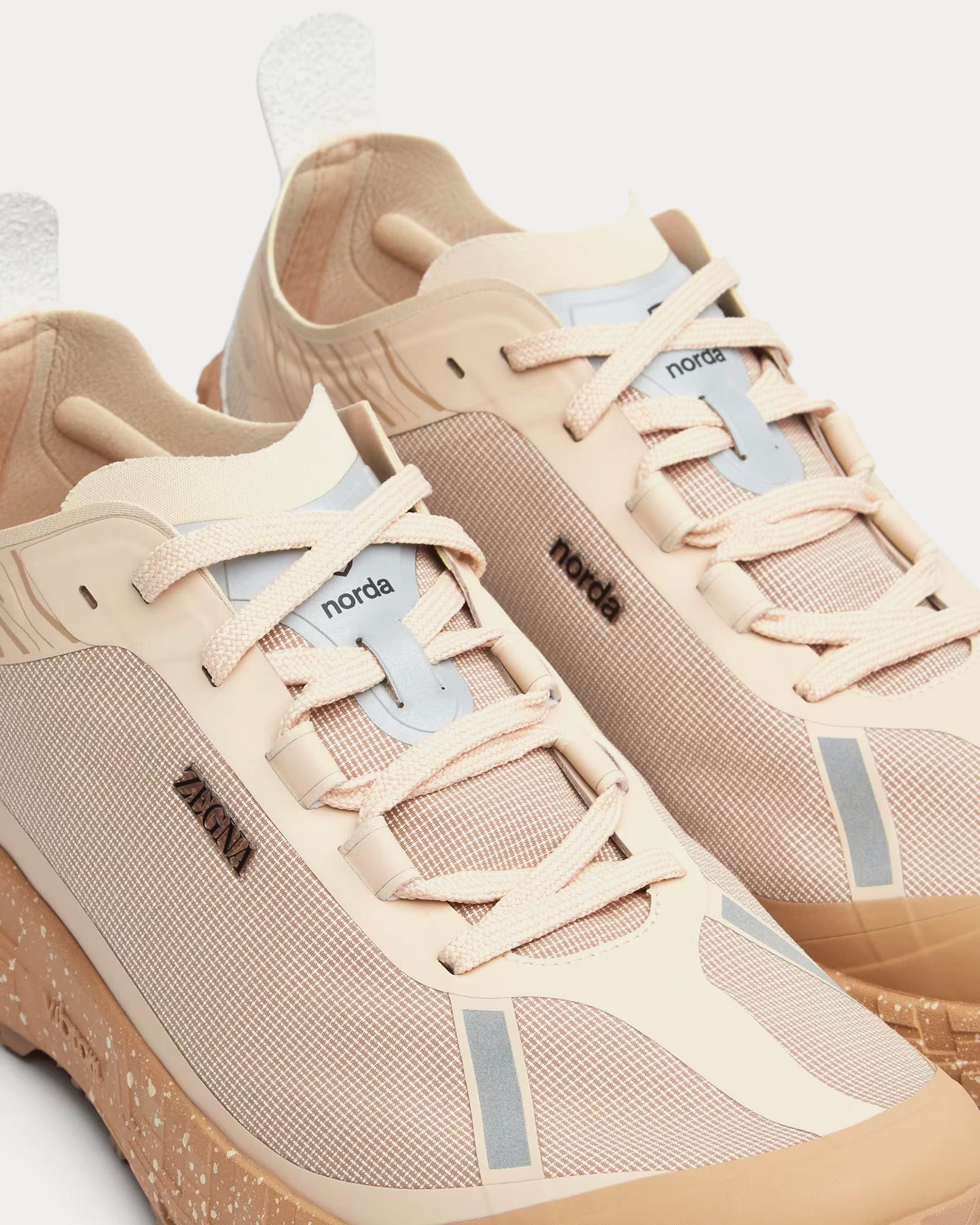 Norda x Zegna 001 Beige Running Shoes - 5