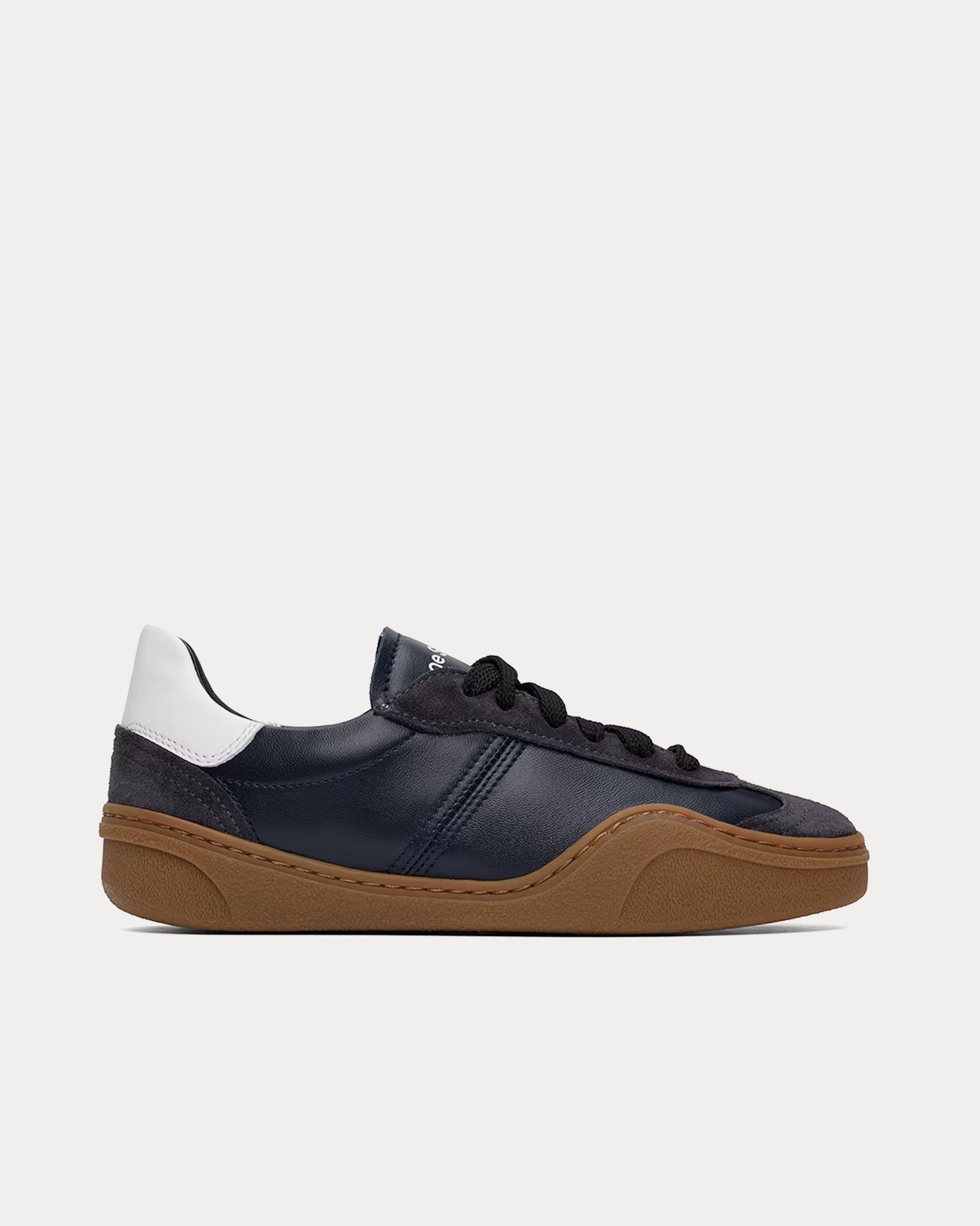 Acne Studios Bars Lace-Up Anthracite / Grey Low Top Sneakers - 1