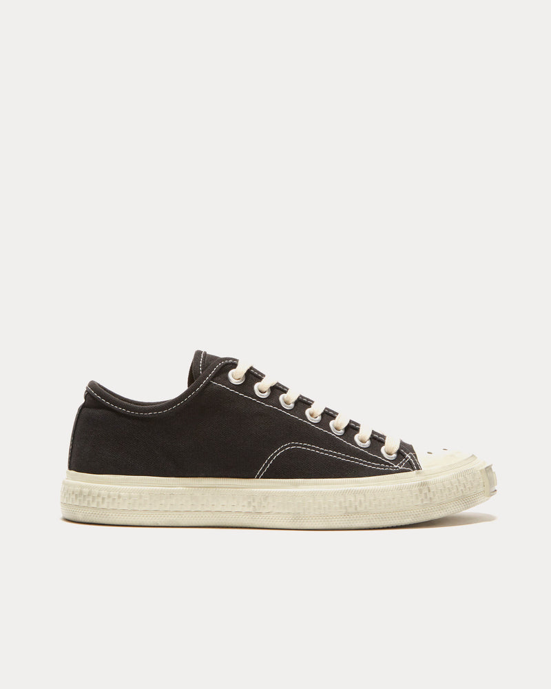 Acne Studios Ballow Soft Tumbled Black / Off White Low Top Sneakers - 1