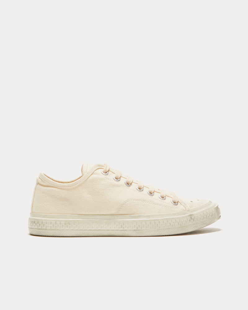 Acne Studios Ballow Soft Tumbled White / Off White Low Top Sneakers - 1