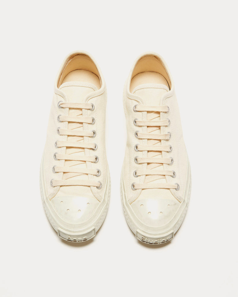 Acne Studios Ballow Soft Tumbled White / Off White Low Top Sneakers - 2