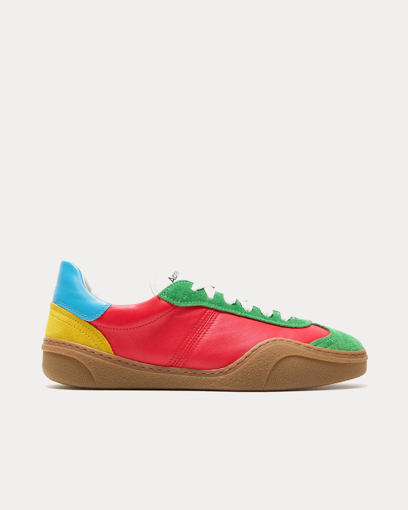 Acne Studios Bars Lace-Up Multi Low Top Sneakers - 1