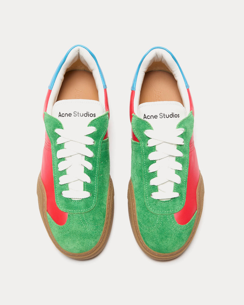 Acne Studios Bars Lace-Up Multi Low Top Sneakers - 2