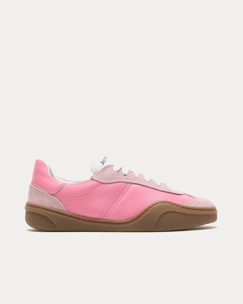 Acne Studios Bars Lace-Up Multi Pink Low Top Sneakers - 1