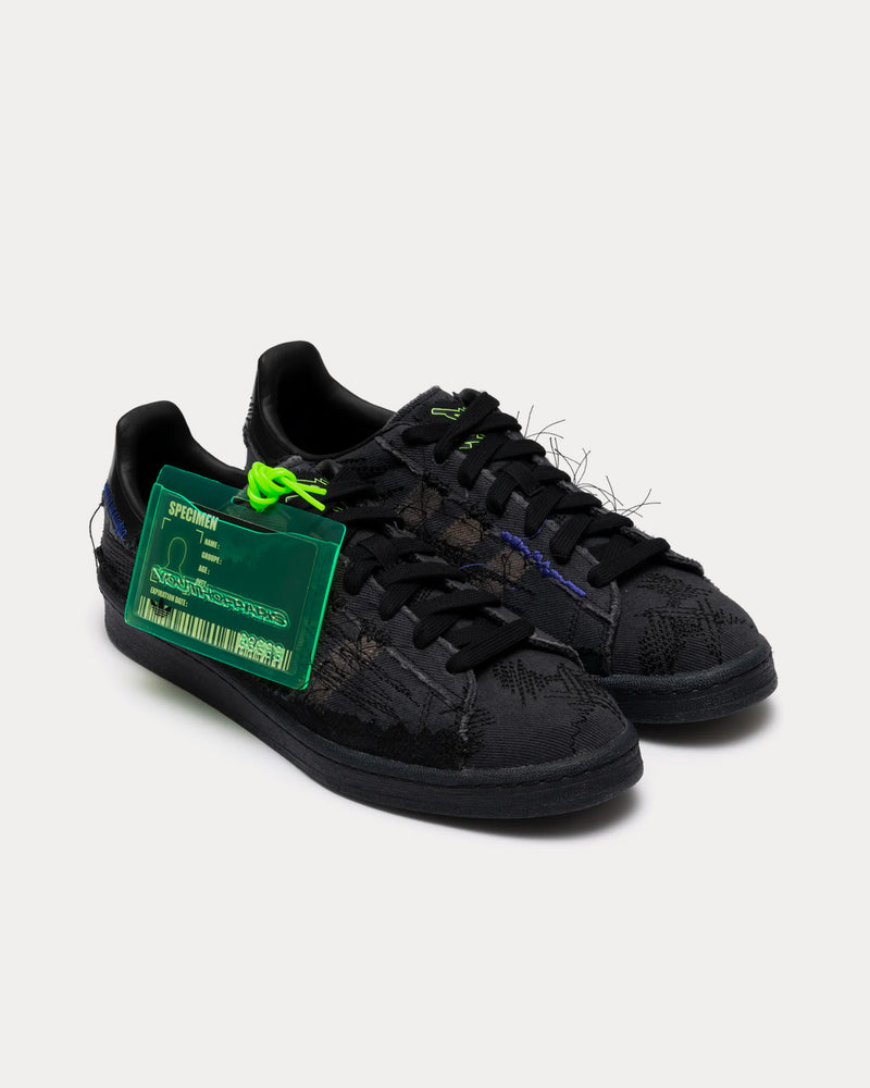 Adidas x Youth of Paris Campus Core Black Low Top Sneakers - 2