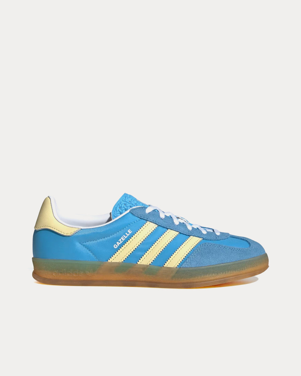 Adidas Gazelle Indoor Semi Blue Burst / Almost Yellow / Cloud White Low ...