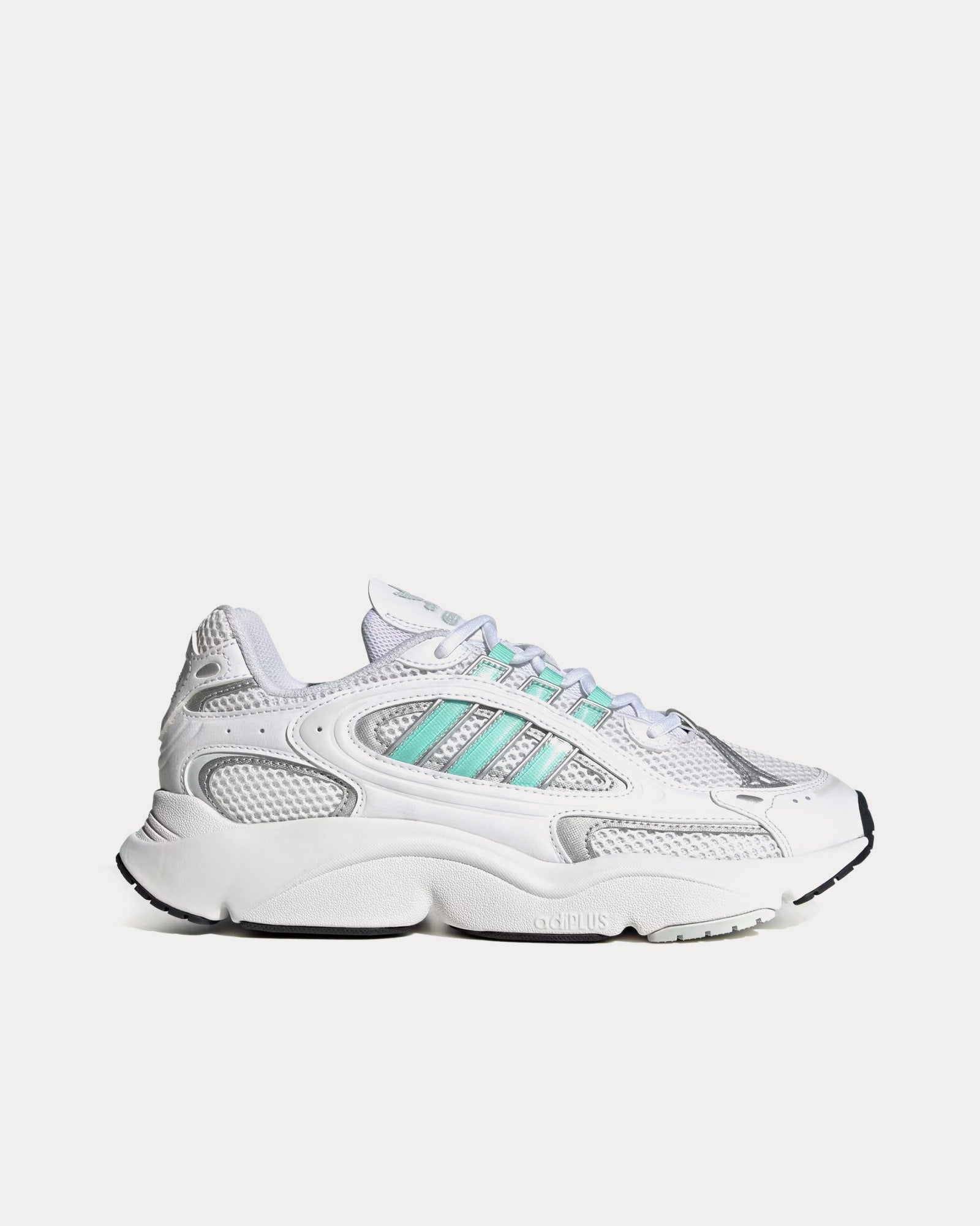 Adidas Ozmillen Cloud White / Clear Mint / Halo Blue Low Top Sneakers - 1