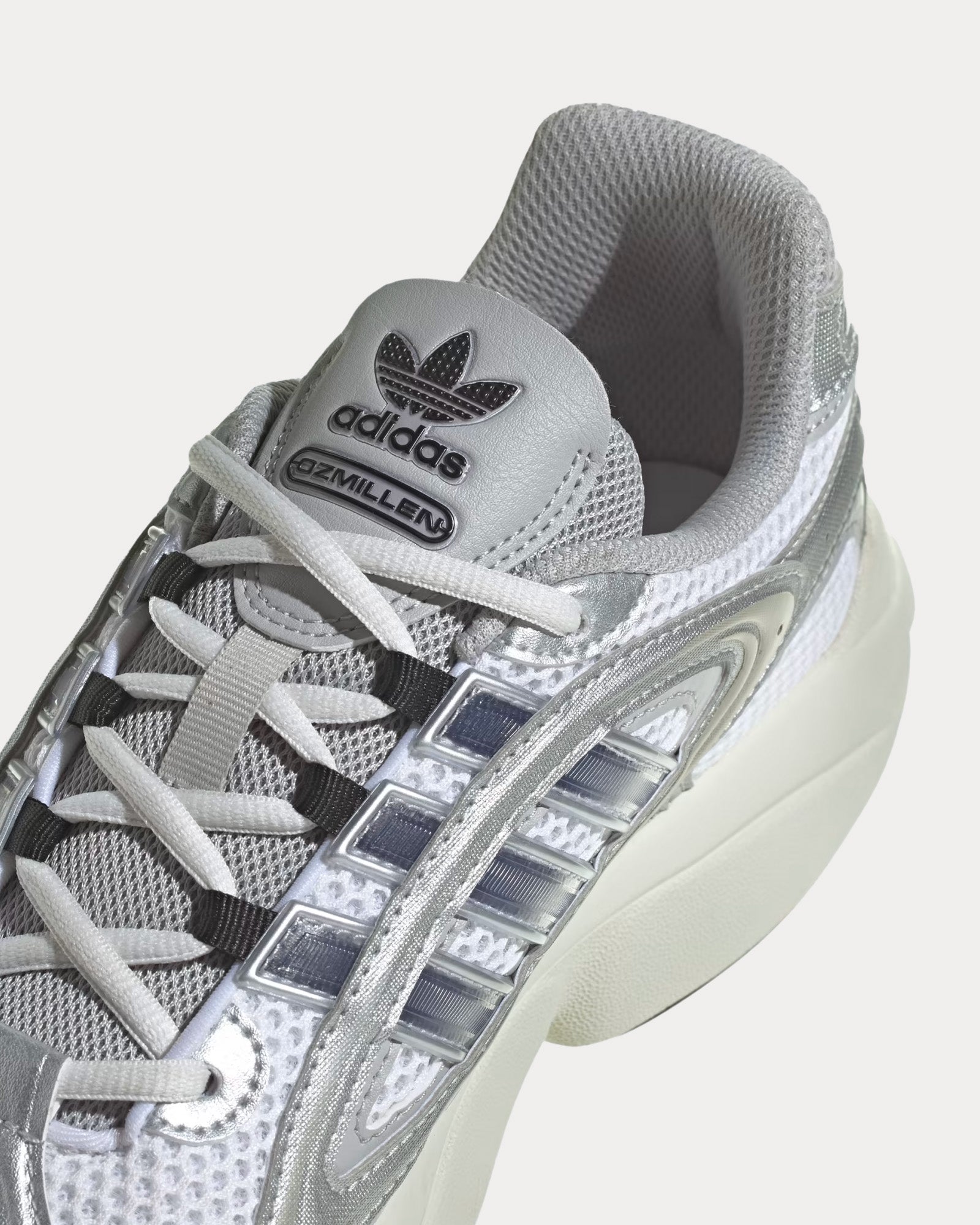 Adidas Ozmillen Cloud White / Core Black / Off White Low Top Sneakers - 2