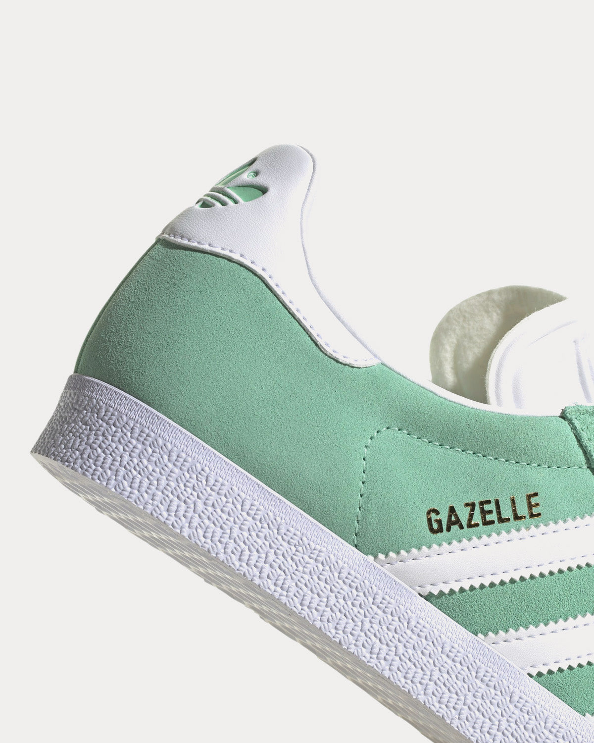 Adidas Gazelle Pulse Mint / Cloud White / Gold Metallic Low Top Sneakers - 2