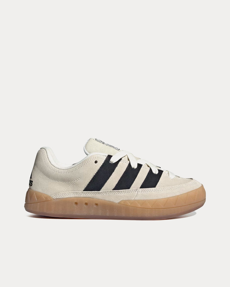 Adidas Adimatic Off White / Core Black / Gum Low Top Sneakers - 1