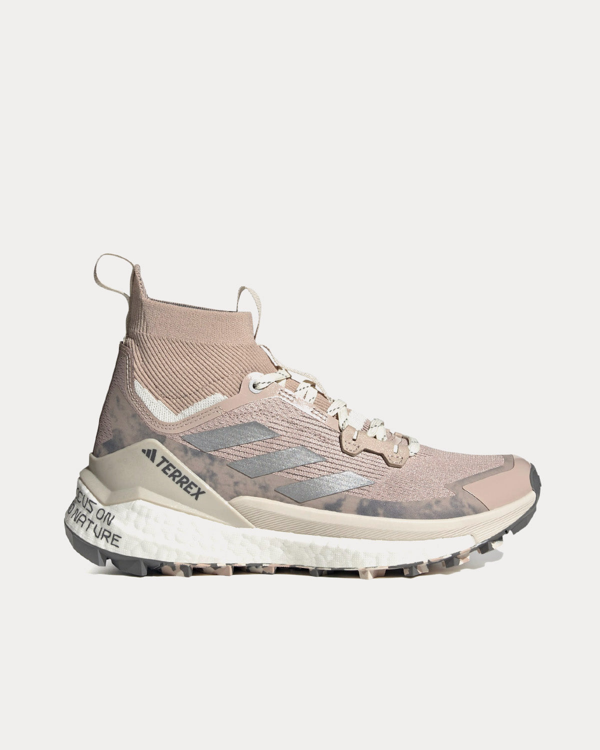 Adidas x and wander Terrex Free Hiker 2.0 Wonder Taupe / Matte Silver / Olive Strata Running Shoes - 1