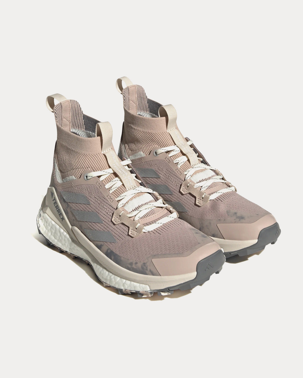 Adidas x and wander Terrex Free Hiker 2.0 Wonder Taupe / Matte Silver / Olive Strata Running Shoes - 3