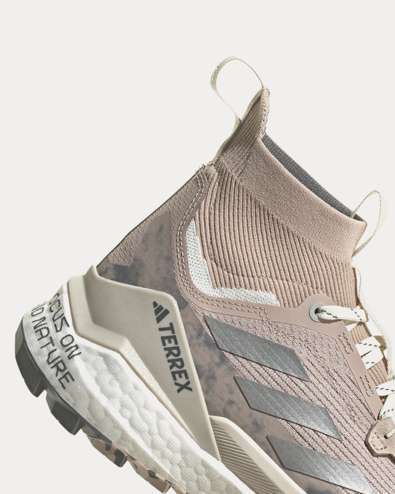 Adidas x and wander Terrex Free Hiker 2.0 Wonder Taupe / Matte Silver / Olive Strata Running Shoes - 5