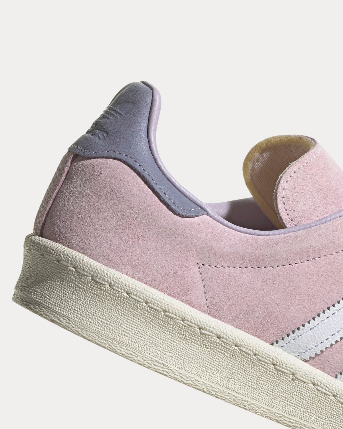 Adidas Campus 80 Almost Pink / Cloud White / Off White Low Top Sneakers - 2