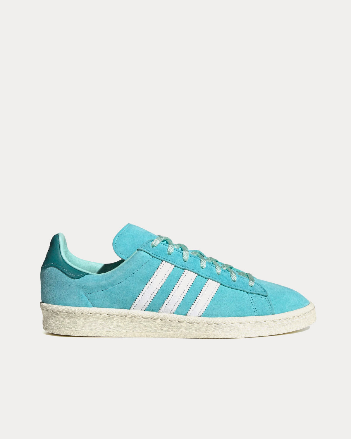 Adidas Campus 80 Light Aqua / Cloud White / Off White Low Top Sneakers - 1