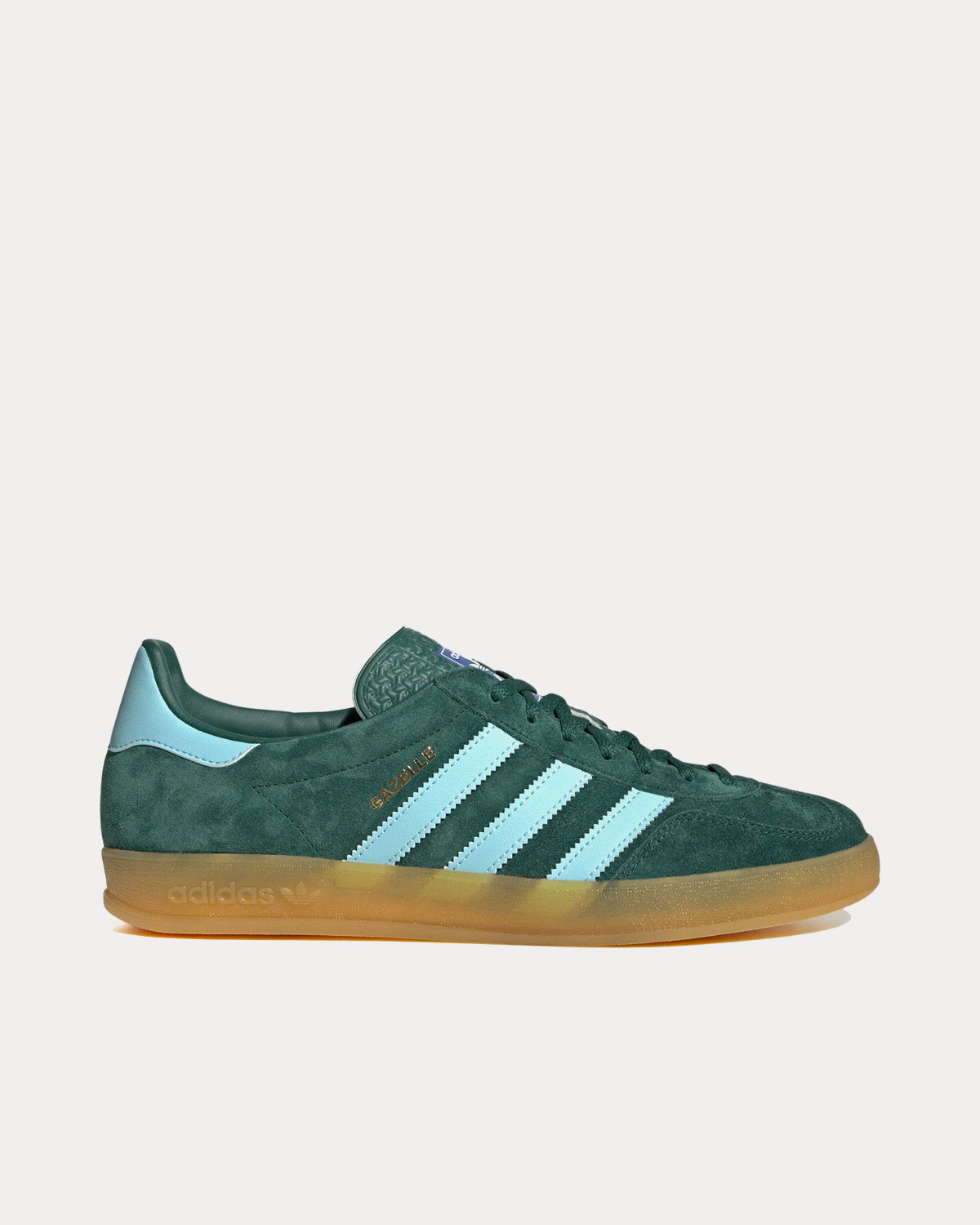 Adidas Gazelle Indoors Collegiate Green / Hazy Sky / Victory Gold Low Top Sneakers - 1