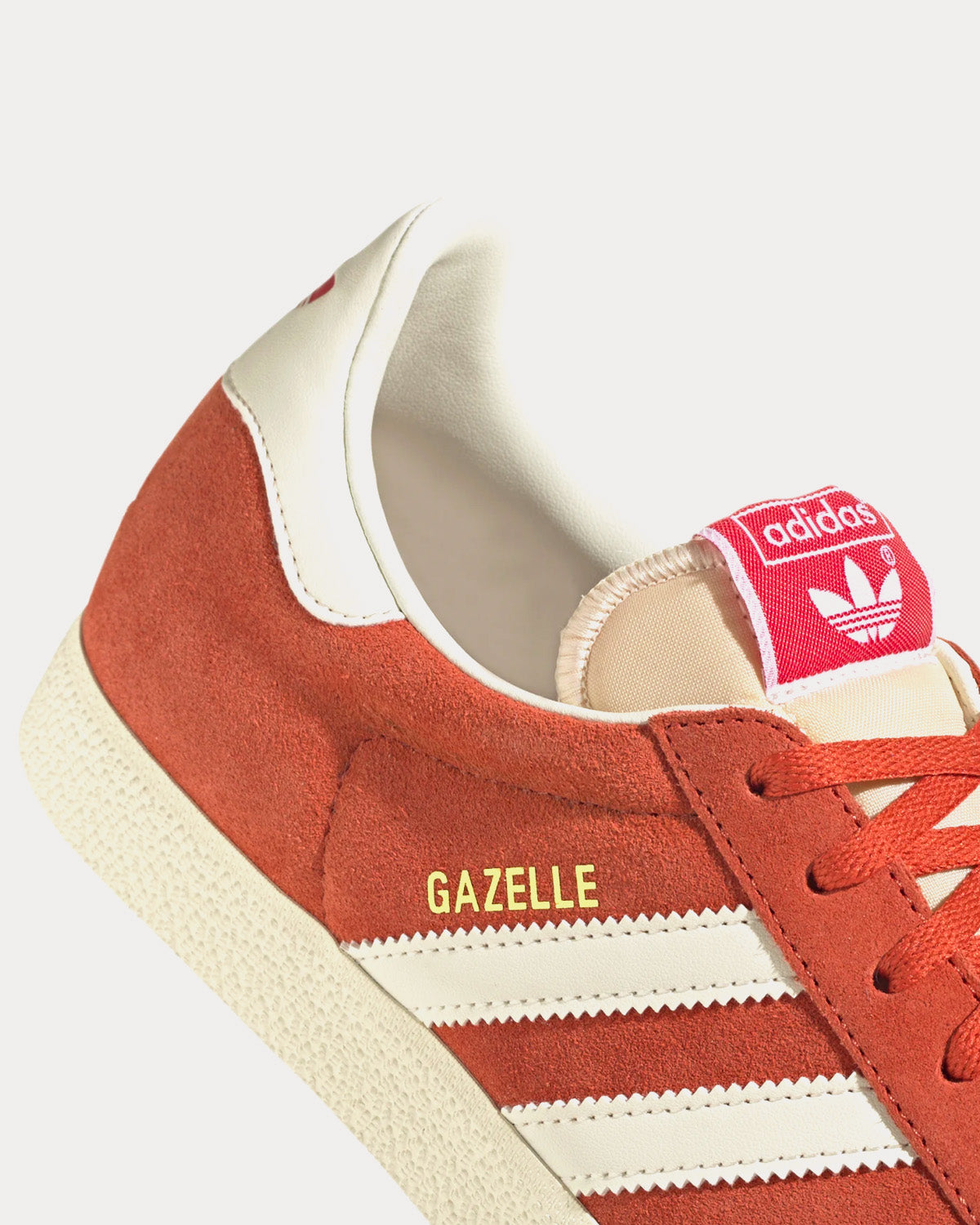 Adidas Gazelle Preloved Red / Off White / Cream White Low Top Sneakers - 2