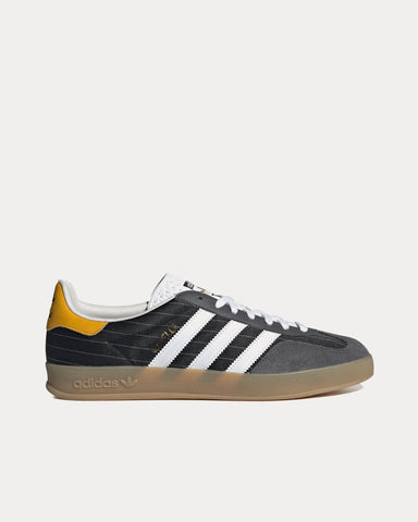 Adidas Gazelle Indoor Black / Core Black / White / Gum Low Top Sneakers