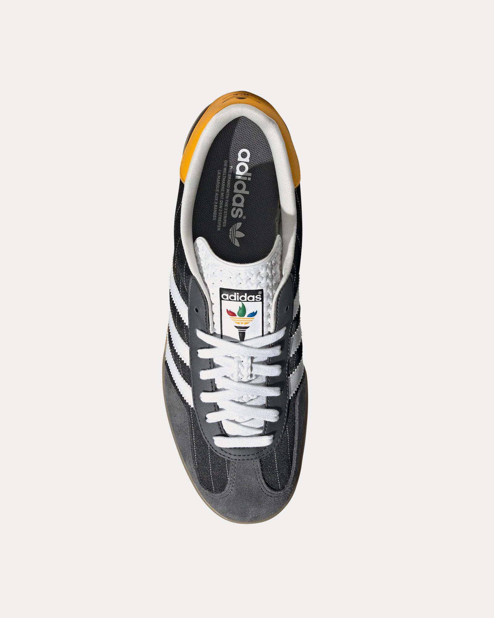 Adidas Gazelle Indoor Black Core Black White Gum Low Top Sneakers Sneak in Peace