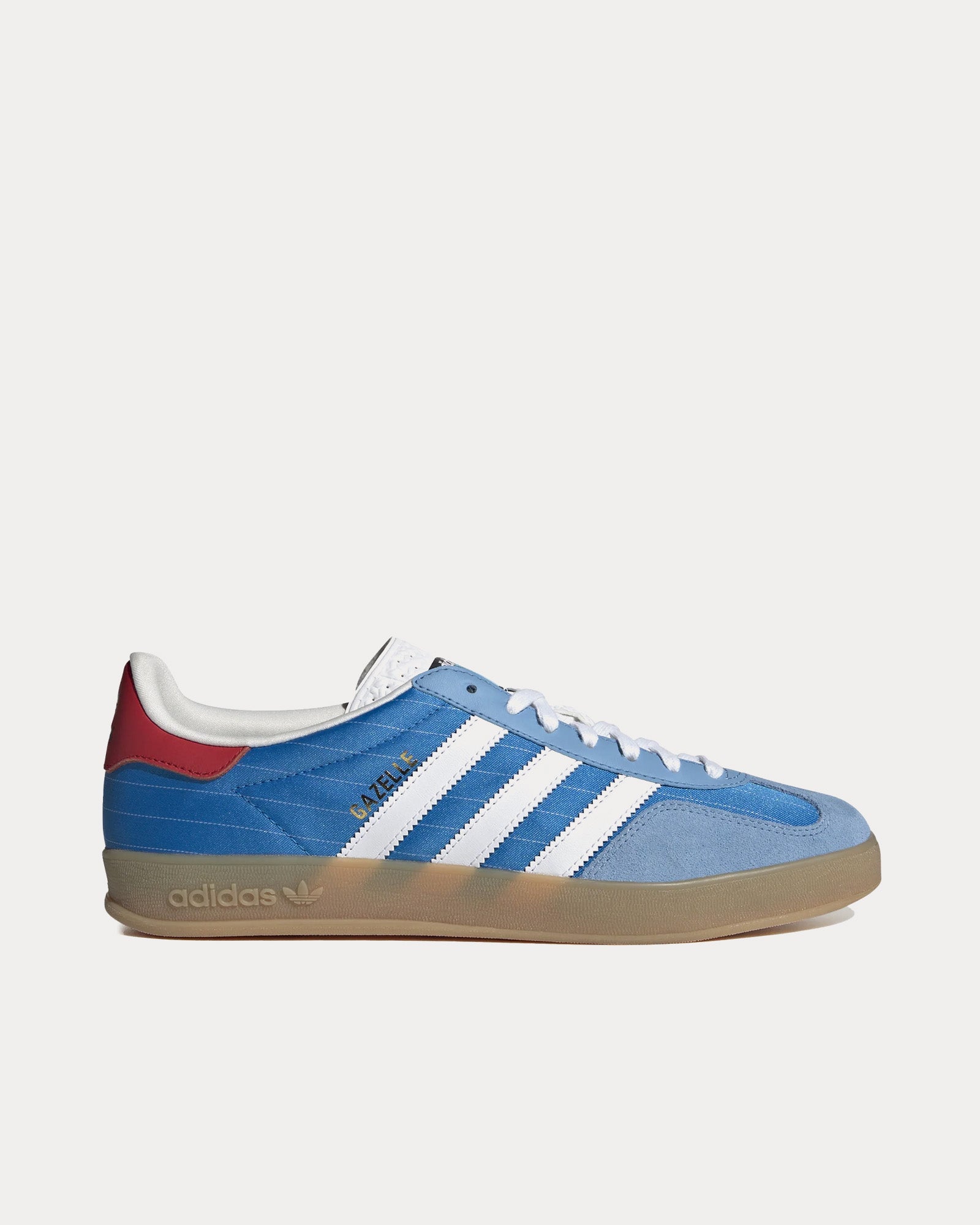 Adidas Gazelle Indoor Blue / Bright Blue / White / Gum Low Top Sneakers - 1