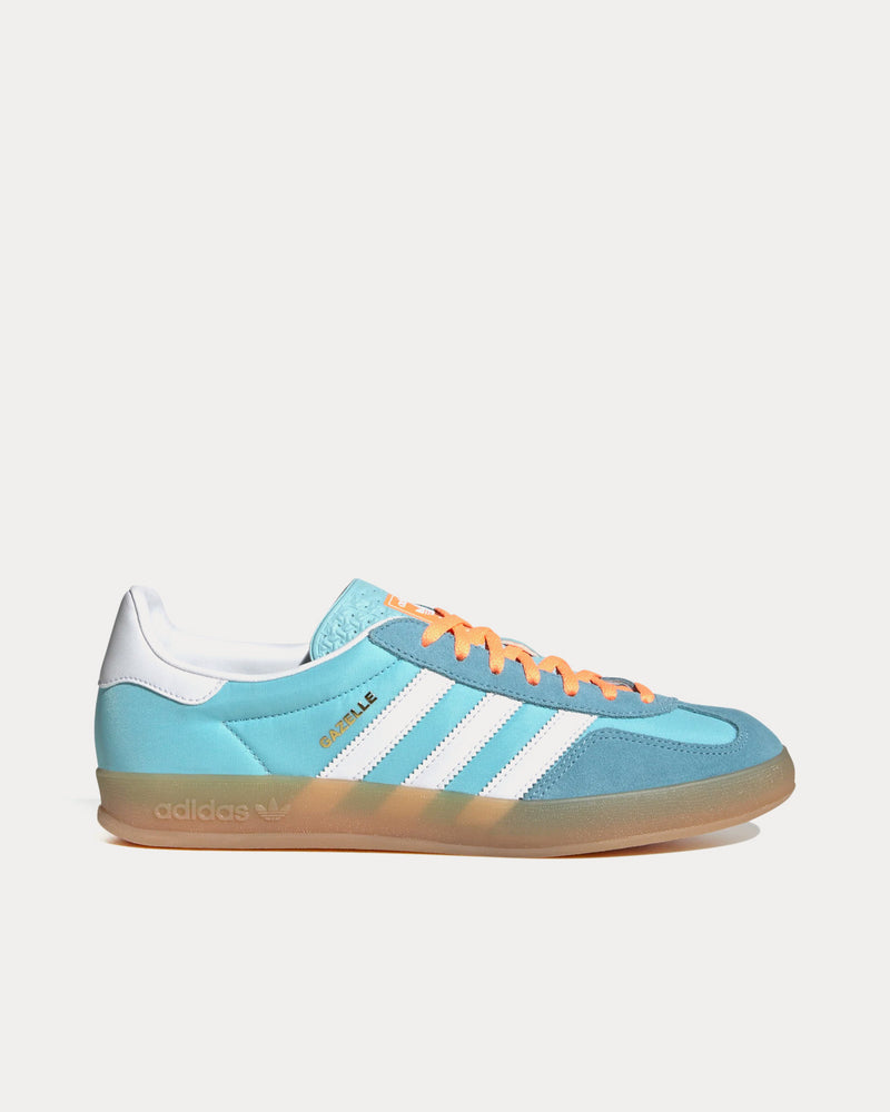 Adidas Gazelle Indoors Preloved Blue / Cloud White / Gum Low Top Sneakers - 1