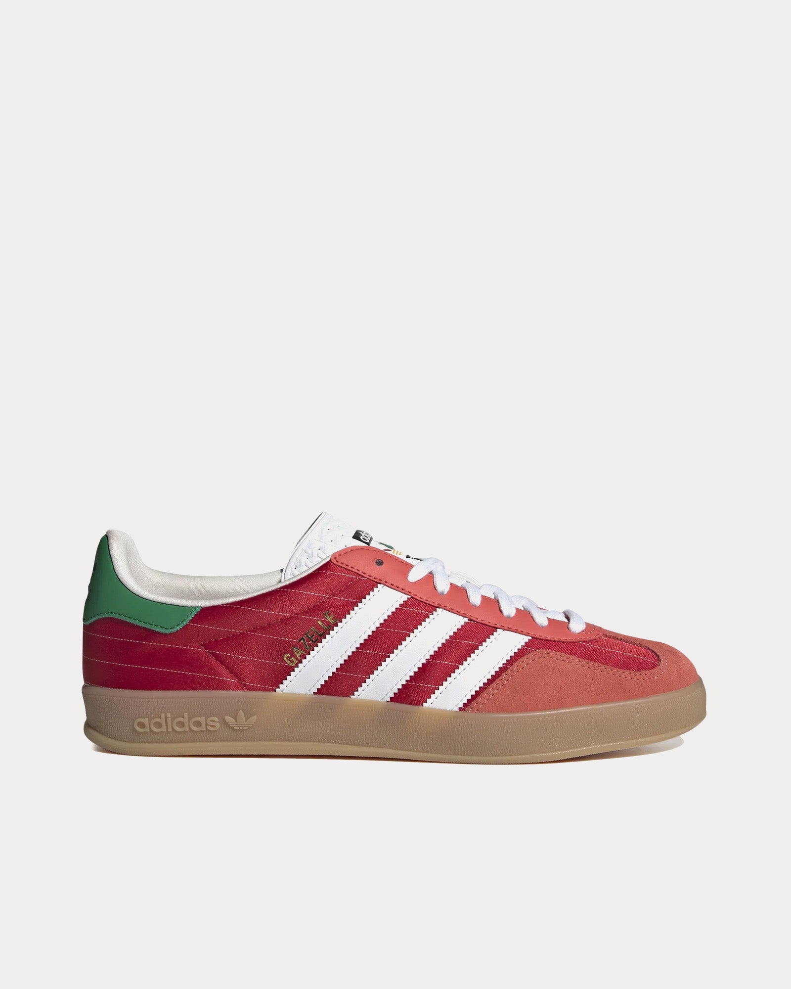 Adidas Gazelle Indoor Red / Better Scarlet / White / Gum Low Top Sneakers - 1