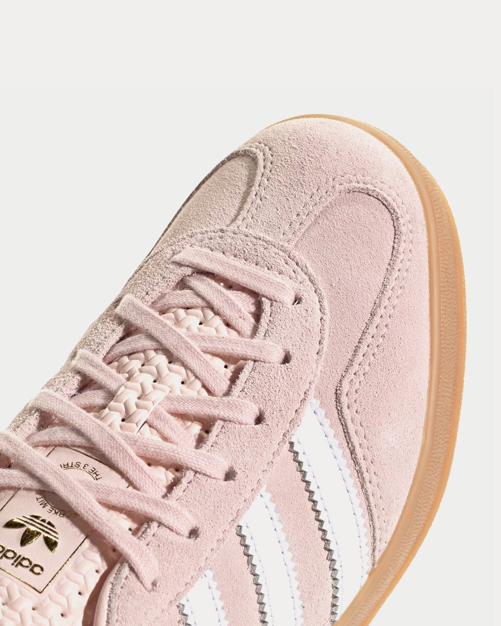 Adidas Gazelle Indoor Sandy Pink / Cloud White / Gum Low Top Sneakers - 2