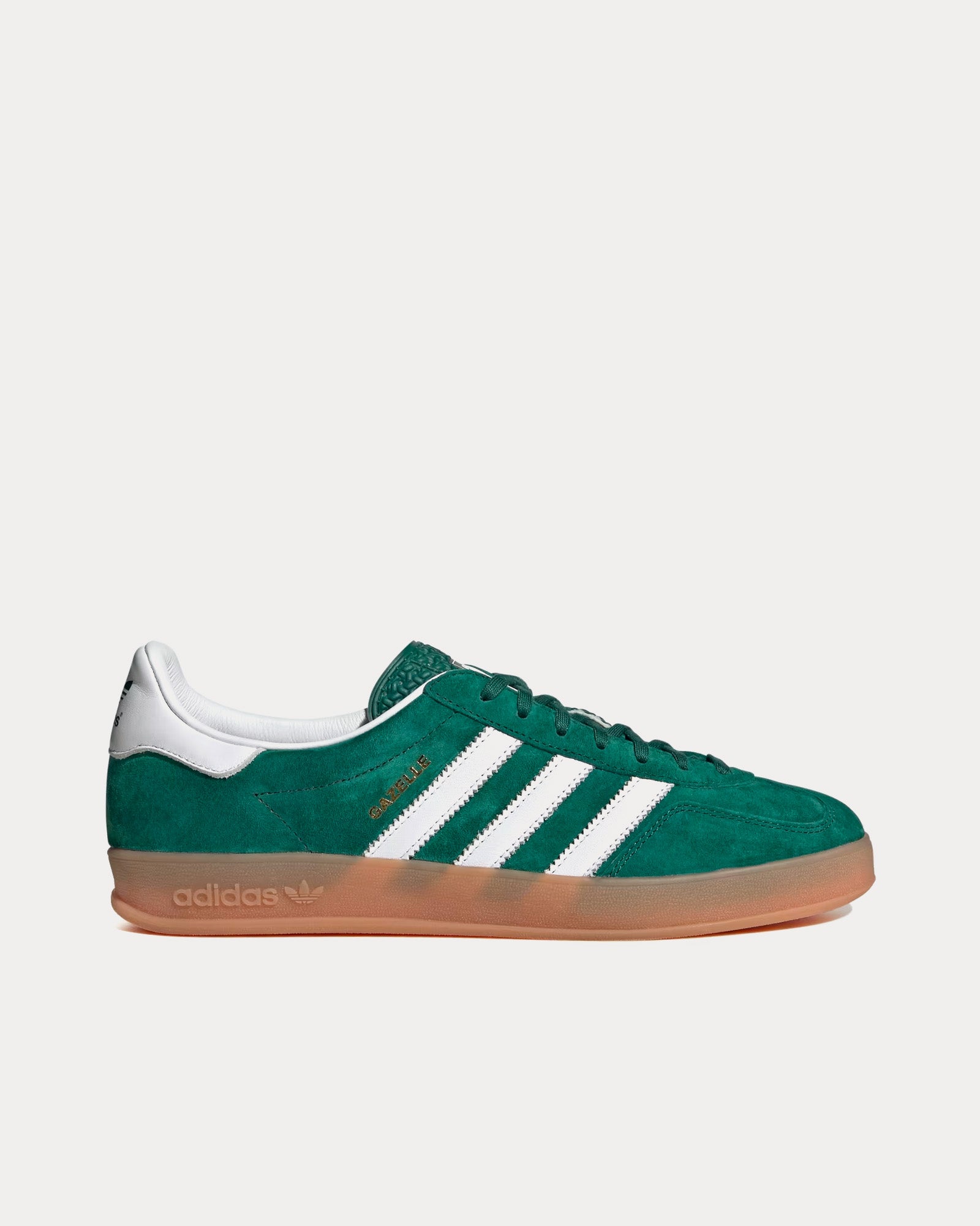 Adidas Gazelle Indoors Collegiate Green / Cloud White / Gum Low Top Sneakers - 1