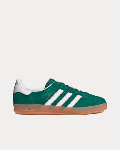 Adidas Gazelle Indoors Collegiate Green / Cloud White / Gum Low Top Sneakers