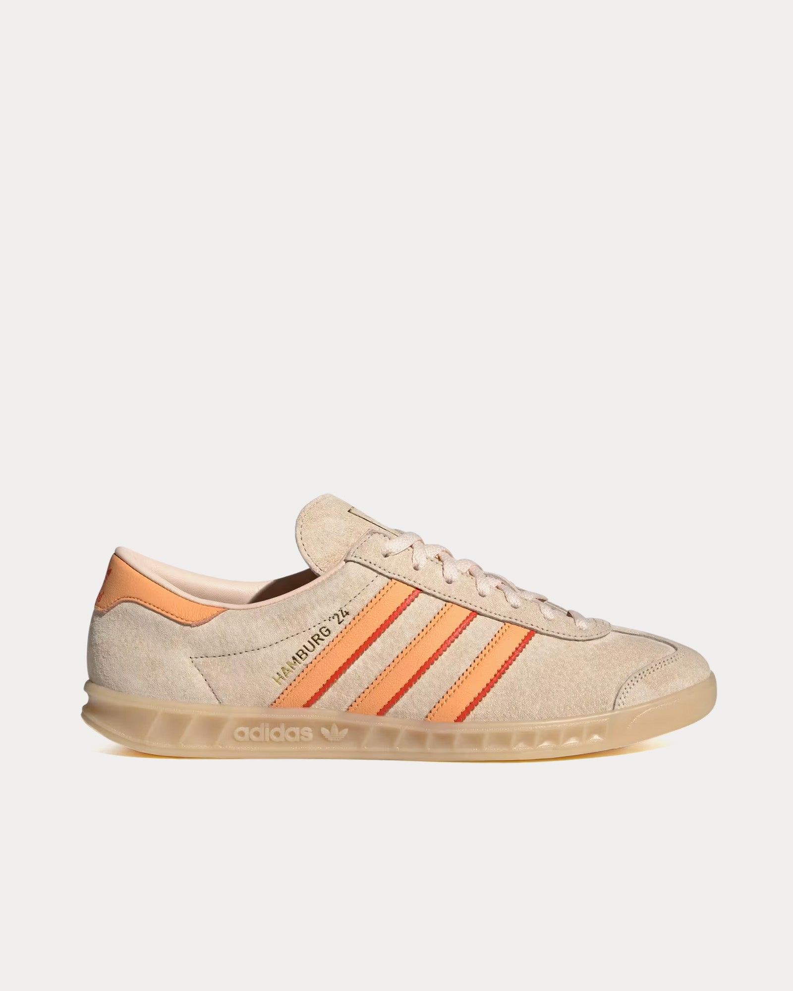 Adidas Hamburg 24 Crystal Sand / Hazy Orange / Collegiate Orange Low Top Sneakers - 1