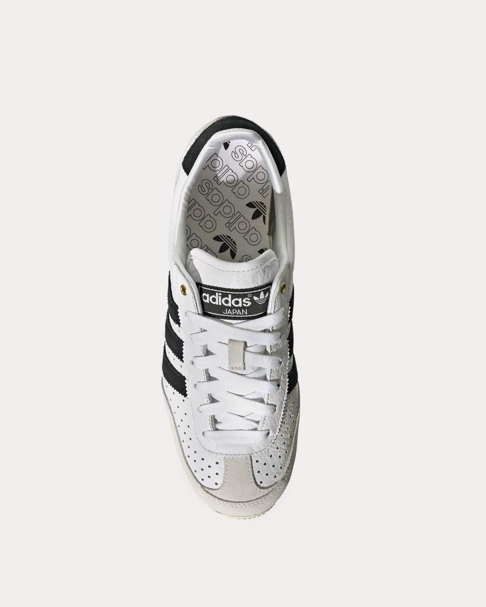 Adidas Japan Cloud White / Core Black / Gold Metallic Low Top Sneakers - 2